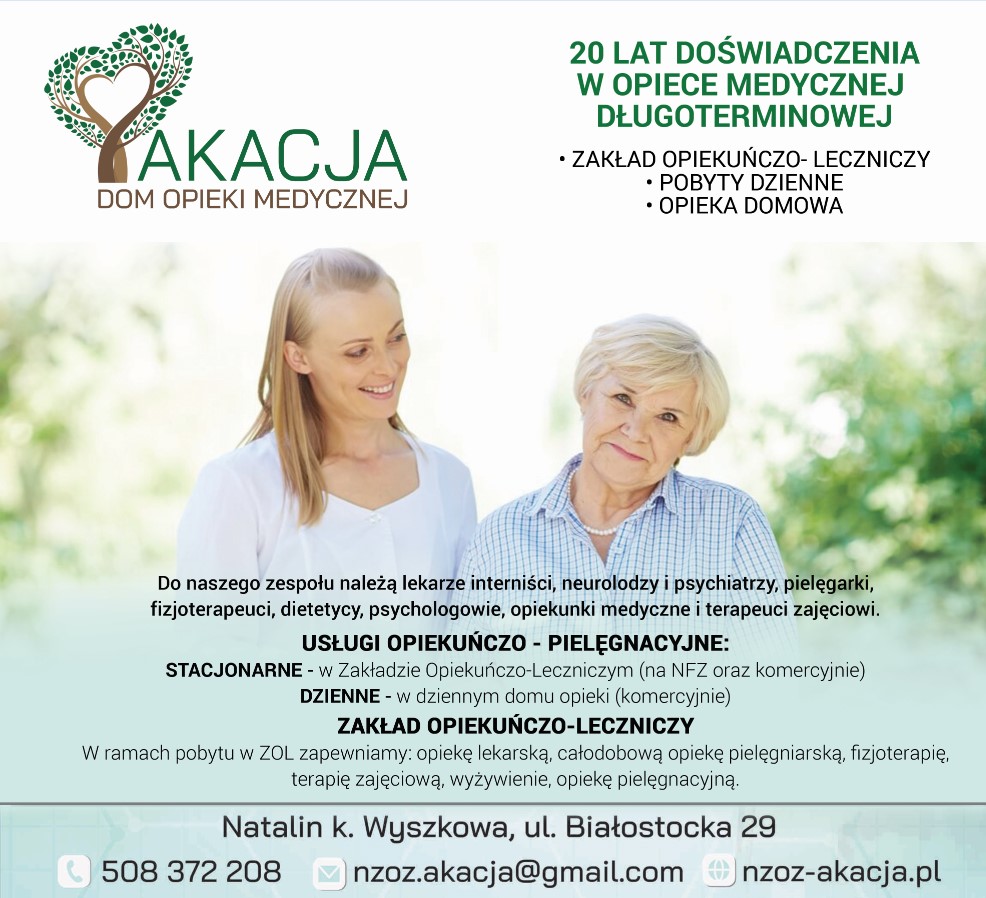 dom opieki dla starszych WYSZKÓW